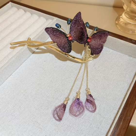 Mariposa violeta