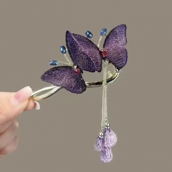 Mariposa violeta