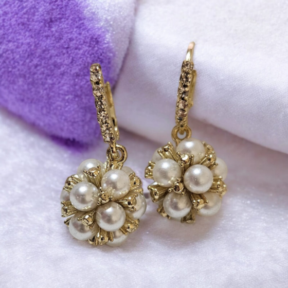 Perlas con destellos