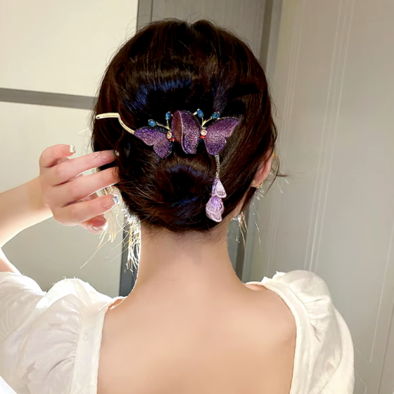 Mariposa violeta