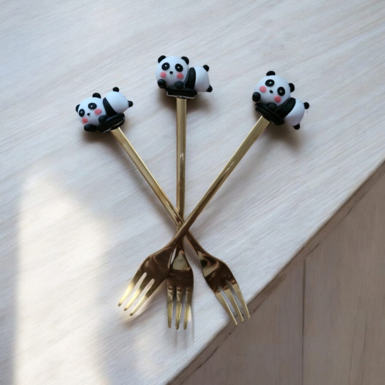 Tenedor panda
