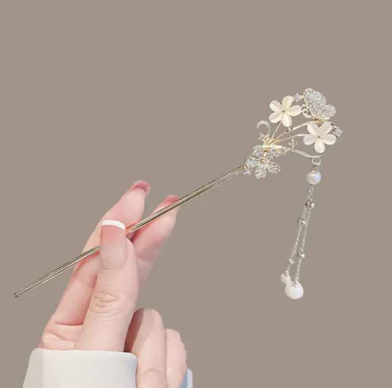 Flores y brillantes