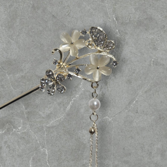 Flores y brillantes