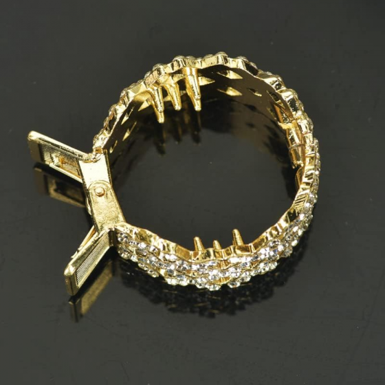 Broche brillante