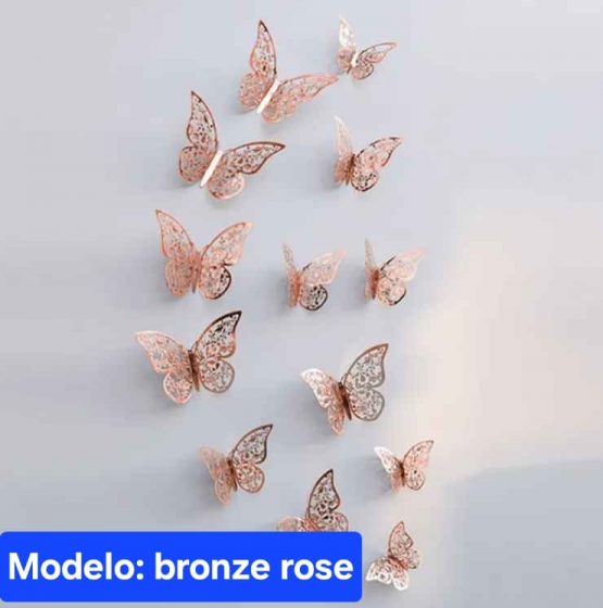 Mariposas metalizadas