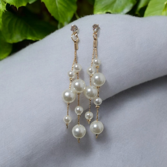 Perlas colgantes