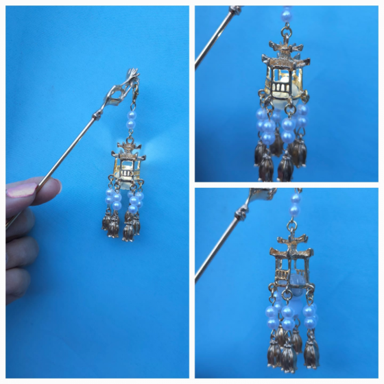 Pagoda con luz