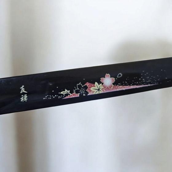 Hashi de Sakura rojo y dorado