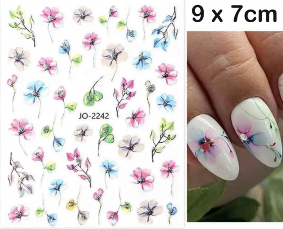Acuarela de flores