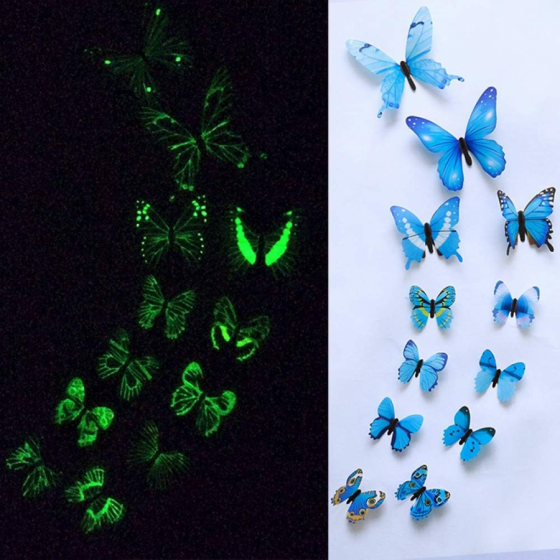 Mariposas Glow in the Dark