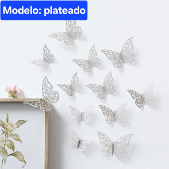Mariposas metalizadas