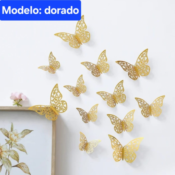 Mariposas metalizadas