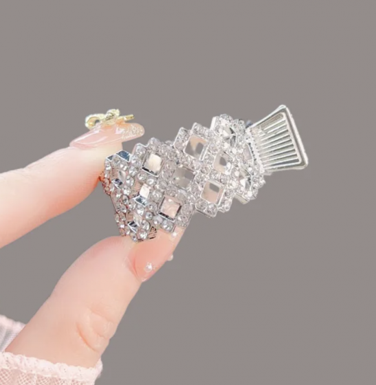 Broche brillante