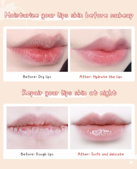 Crema para labios de Frutilla