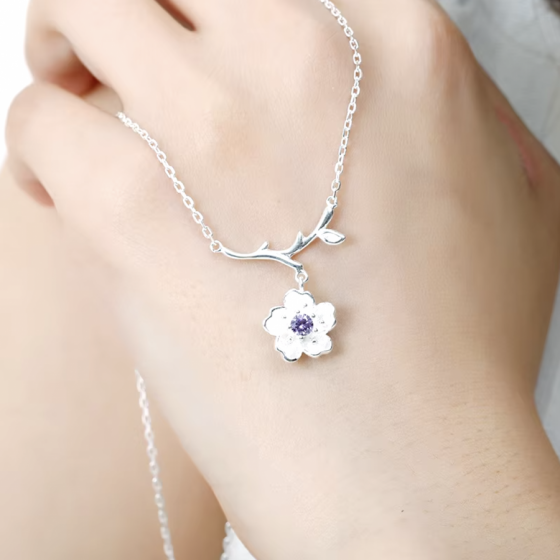 Set Sakura (color violeta)
