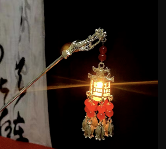 Pagoda con luz