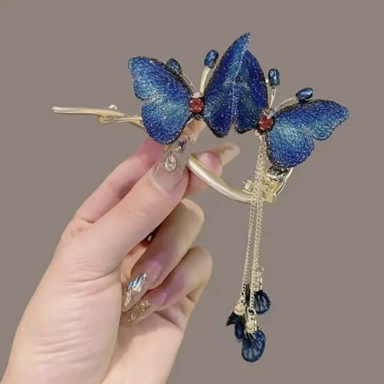 Mariposa azul