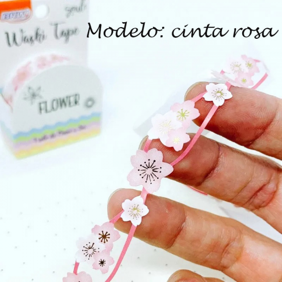 Cinta troquelada de Sakura