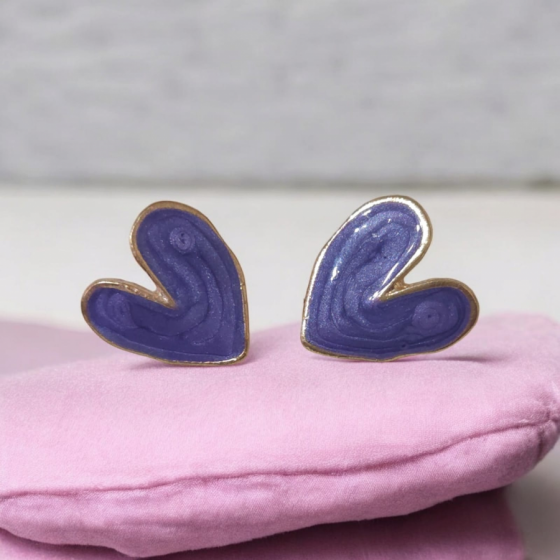 Corazón violeta