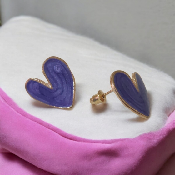 Corazón violeta