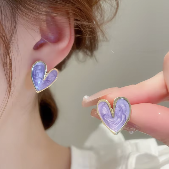 Corazón violeta