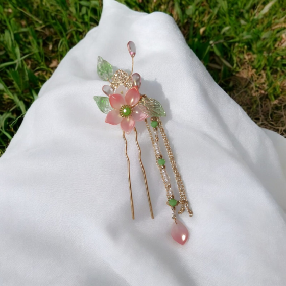 Gran flor rosa