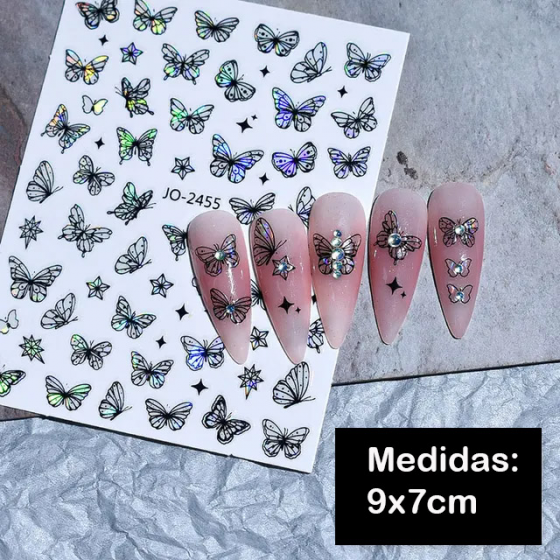 Maripositas negras tornasol