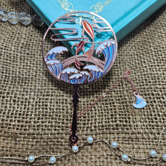 Koi con olas