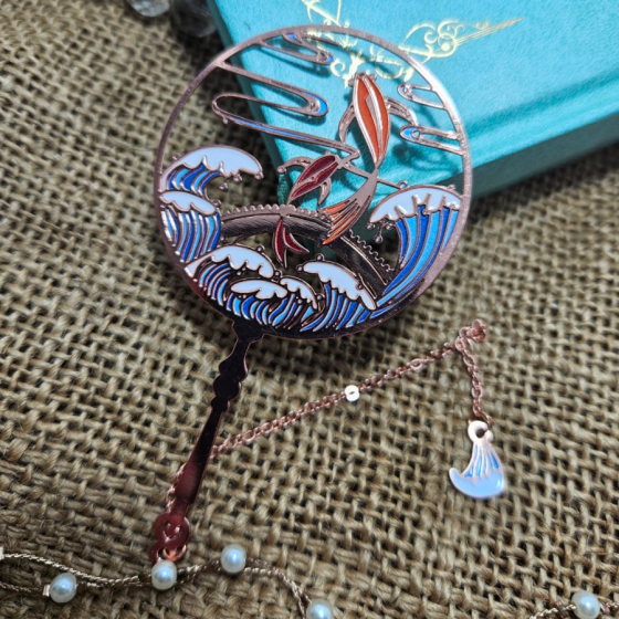 Koi con olas