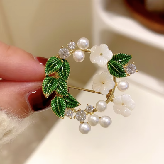 Laurel de flores