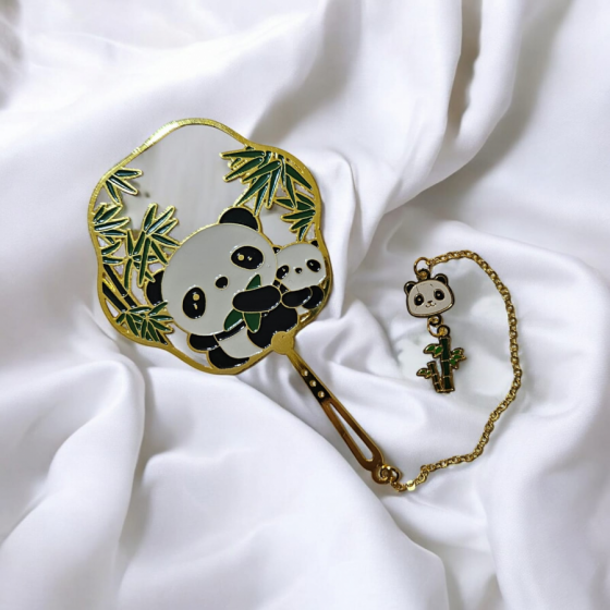 Panda con cría