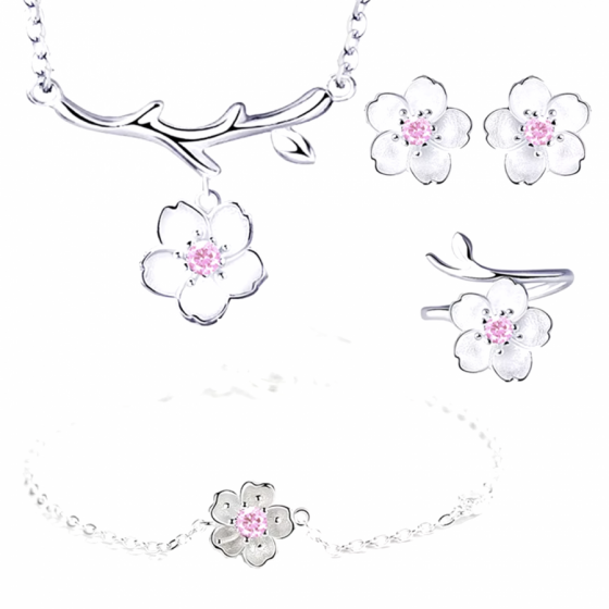 Set Sakura (color rosa)