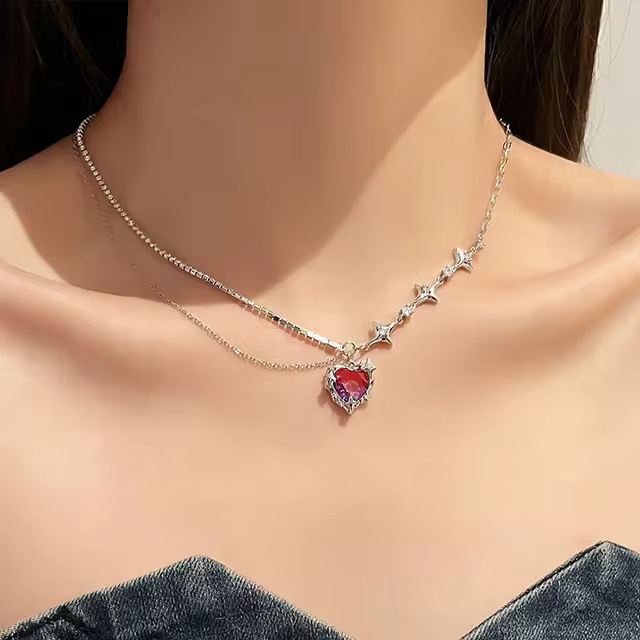 Collar corazón