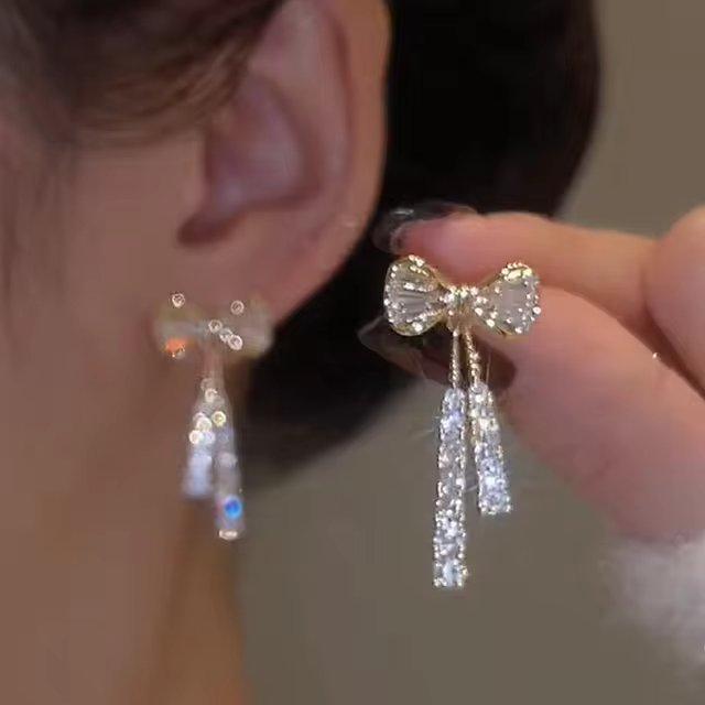 Moñito brillante